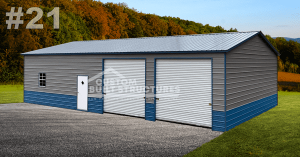 #21 24x46x11 Residential Metal Workshop