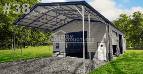 #38 24x61x14 Multi-Purpose Metal Building